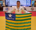 Judoca piauiense e bombeiro militar conquista ouro no Pan-Americano
