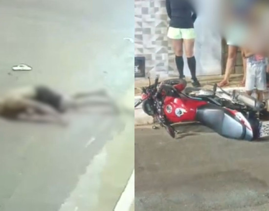 Idoso é atropelado por suspeito que fugia da PM em Teresina