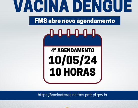 FMS vai abrir mais de 1.700 vagas para vacina da Dengue
