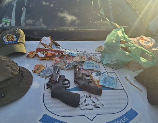 Polícia Militar prende dupla suspeita de assaltos em série em Esperantina