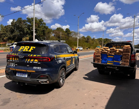 Quase 2 toneladas de drogas foram apreendidas em rodovias federais no Piauí em 2024