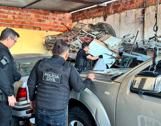 Cinco pessoas são presas durante operação da Polícia Civil