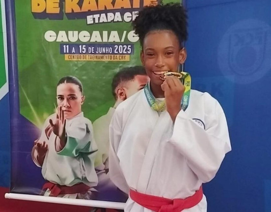Piauiense conquista ouro e vai disputar final do Campeonato Brasileiro de Karatê