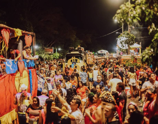 Teresina leva blocos a todas as zonas entre 14 e 17 de fevereiro