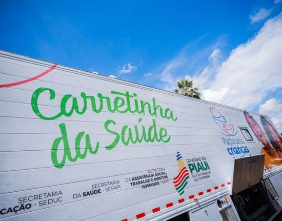 Carretinha da Saúde leva atendimento infantil a sete cidades