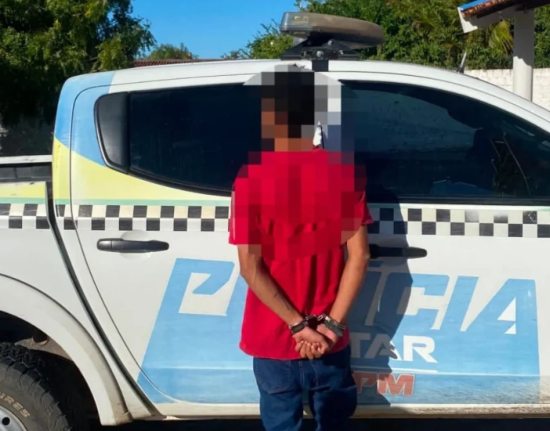 Homem é preso após ameaçar matar a própria irmã na zona rural de Pio IX