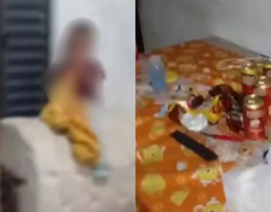 “As crianças estavam chorando com fome”: PM resgata três menores deixados sozinhos em casa no Piauí