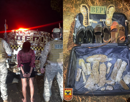 Jovem de 18 anos é presa em ônibus com 10 quilos de crack
