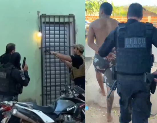 Dois faccionados são presos durante operação em Nazária 