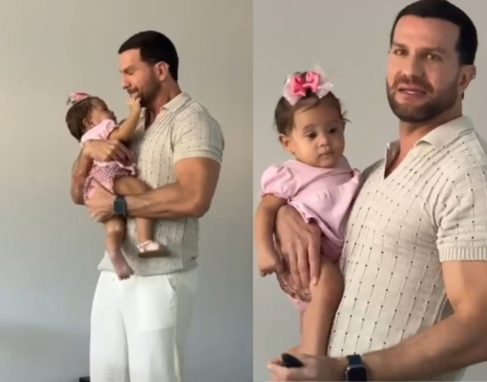 Professor da Uespi dá aula com bebê de aluna no colo