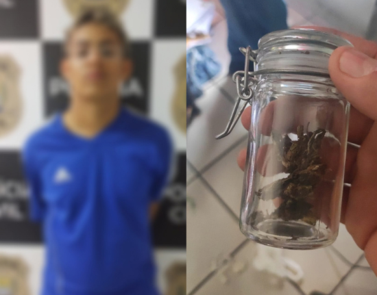 Homem é preso com drogas e outras quatro pessoas são conduzidas em ações em Teresina