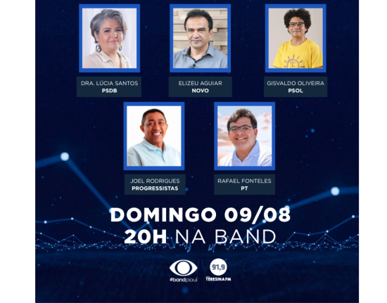 Lista de participantes do debate ao Governo do Estado sofre alteração; confira!
