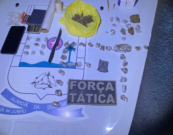 Adolescente e jovem são detidos por tráfico de drogas em Uruçuí