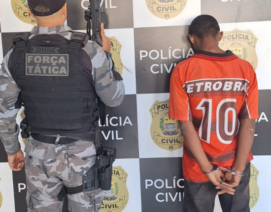 Homem é preso após assalto com faca no bairro Pedreira em Esperantina