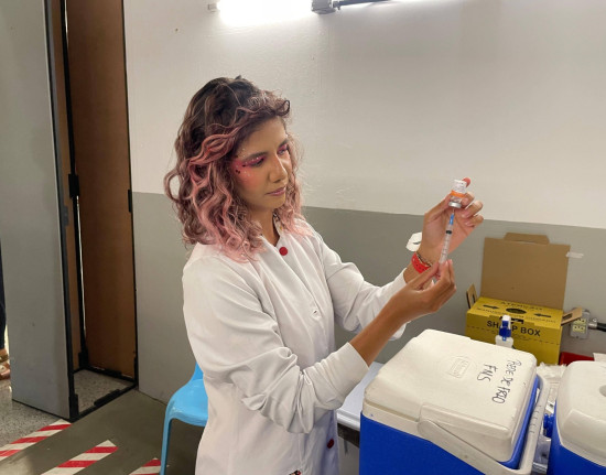 FMS inicia vacinação para indígenas venezuelanos em abrigos de Teresina