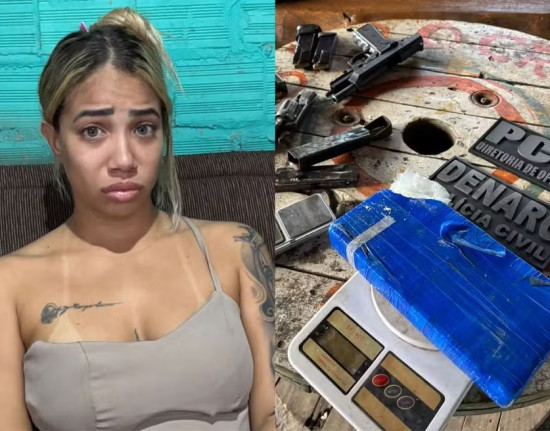 Influenciadora e dois homens são presos por tráfico em sítio na zona rural de Timon