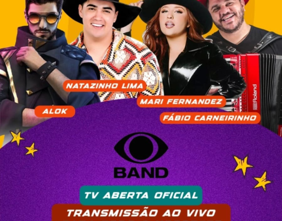 Réveillon Euphoria 2026 terá cobertura completa da Band para todo o Nordeste