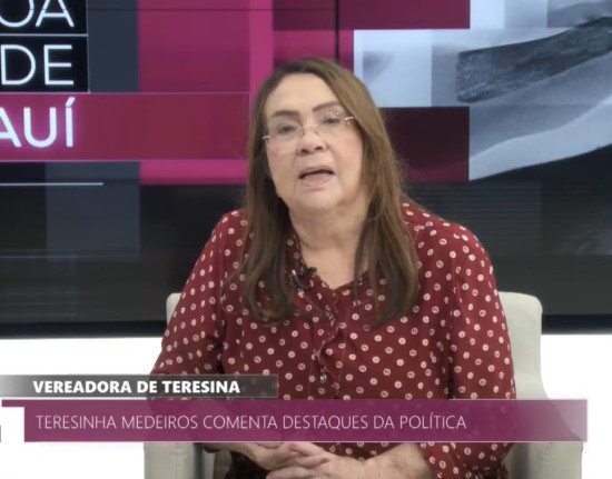 Teresinha Medeiros cobra melhorias no transporte e anuncia projetos sociais