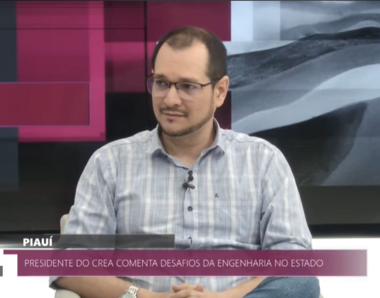 Hércules Medeiros destaca riscos da chuva e fiscalização do CREA-PI