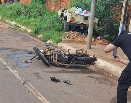 Garupa morre após piloto pular de moto e bater em carreta na PI-247 em Uruçuí