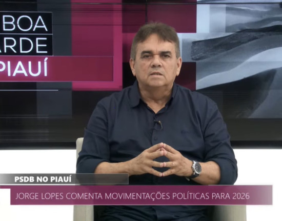 PSDB articula alianças e projeta nome único ao Senado no Piauí, diz Jorge Lopes