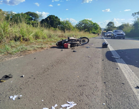 Motociclista morre após colisão na BR-343, entre Teresina e Altos