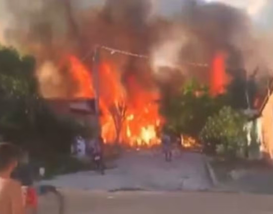Incêndio florestal assusta moradores em Monsenhor Gil e região