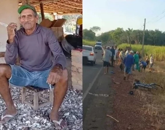 Ciclista morre e outro fica ferido após colisão na PI-112, em União