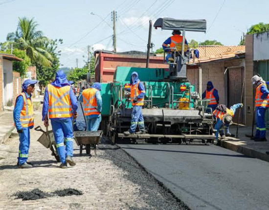 Teresina vai receber programa de pavimentação de ruas e avenidas