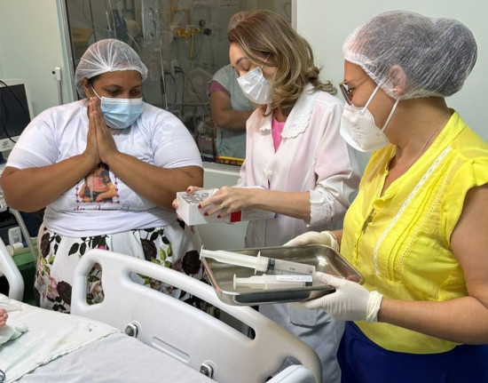 Hospital Infantil aplica medicamento mais caro do mundo em paciente do Rio Grande do Norte