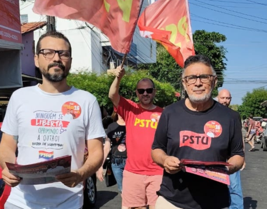 PSTU defende agricultura familiar durante visita à feira do Mafuá