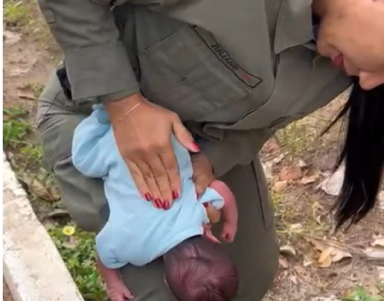 Policial salva recém-nascido engasgado no município de Cocal