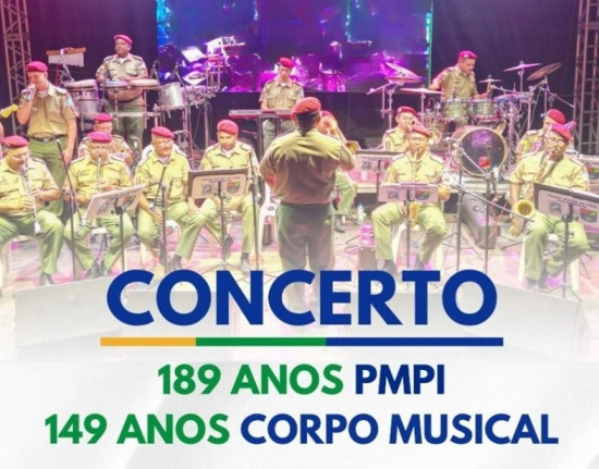 Polícia Militar celebra aniversário da corporação em concerto musical