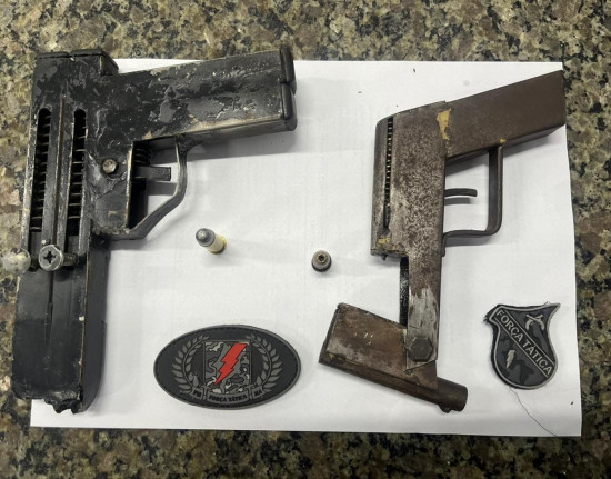 Homem tenta fugir da PM e é preso com arma de fogo em Timon-MA