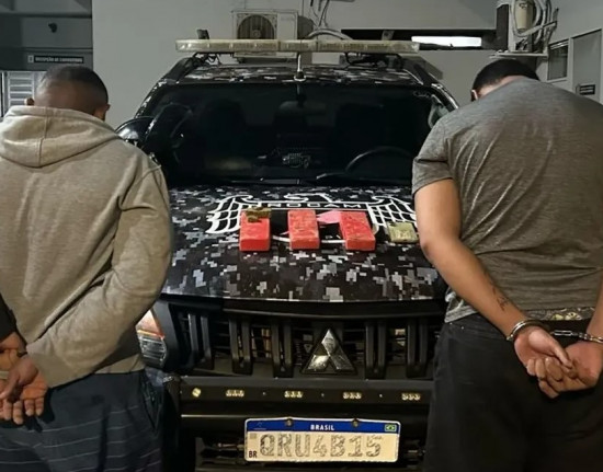 Suspeitos de tráfico de drogas são presos em Teresina