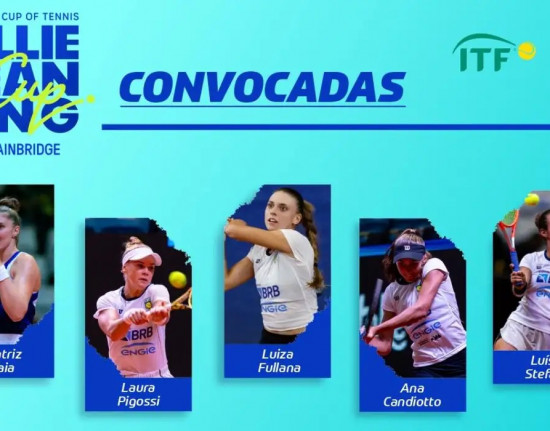 Seleção feminina é convocada para torneio Billie Jean King Cup