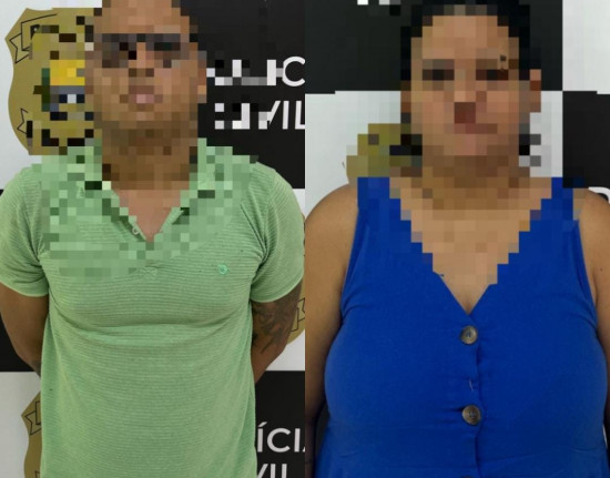 Casal é preso pelos crimes de corrupção de menores e tráfico de drogas