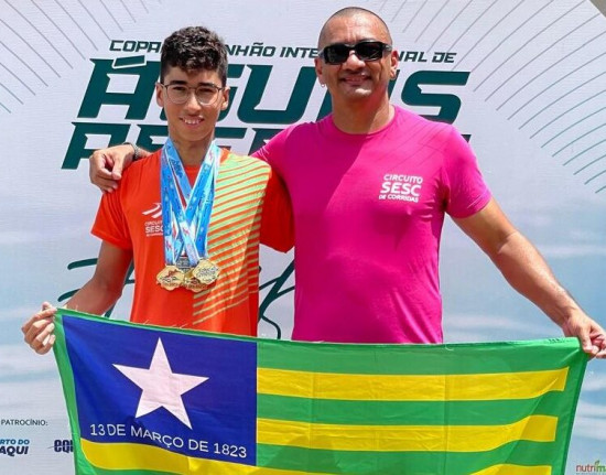 Piauiense conquista três medalhas e dois títulos nacionais