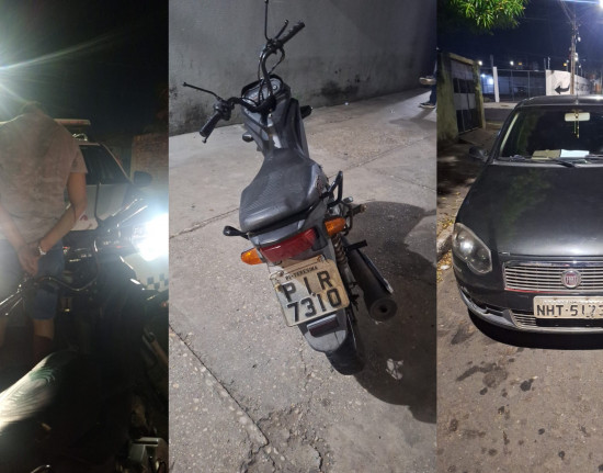 Polícia Militar frustra assalto e prende trio ao tentar roubar loja na zona Norte de Teresina