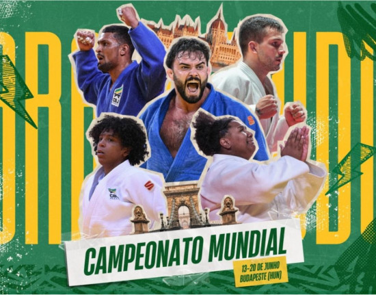 CBJ convoca 20 judocas para o Mundial de Judô 2025, em Budapeste