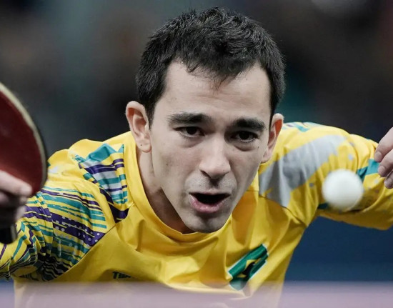 Calderano é vice-campeão mundial no tênis de Mesa em campanha inédita