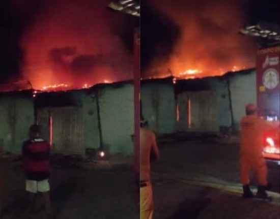 Incêndio destrói parcialmente residência na zona Norte de Teresina