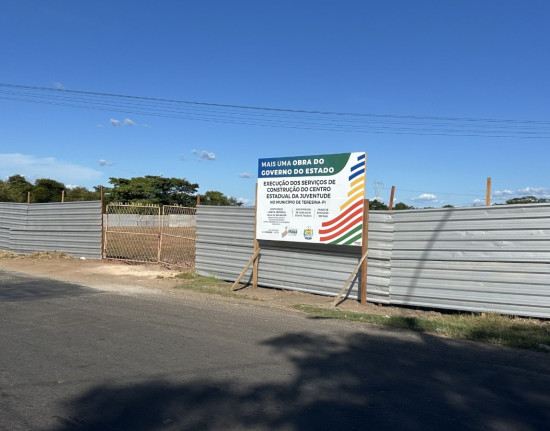 Começam as obras do Centro da Juventude de Teresina que irá atender 40 mil pessoas por ano