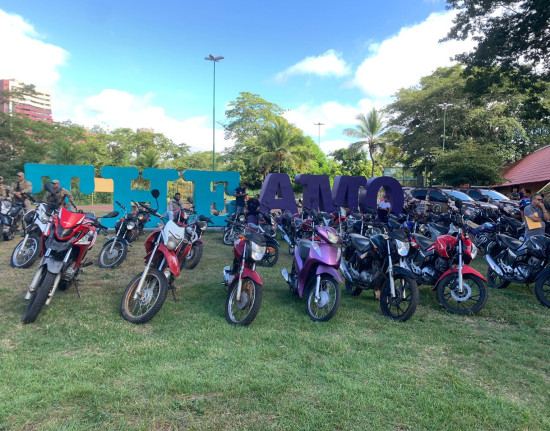 Polícia realiza primeira entrega coletiva de veículos recuperados
