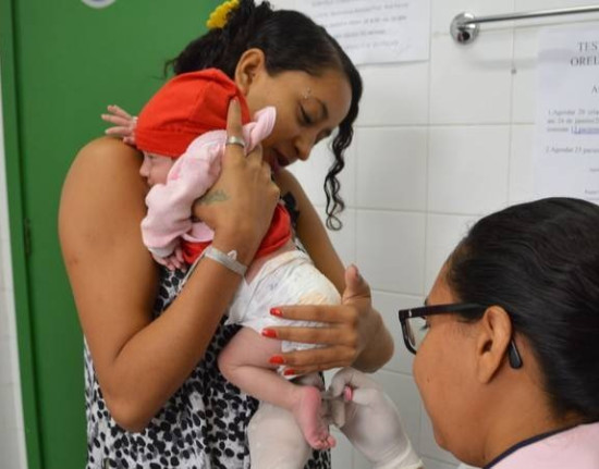 Maternidades realizam mais de 2 mil testes do pezinho em recém-nascidos