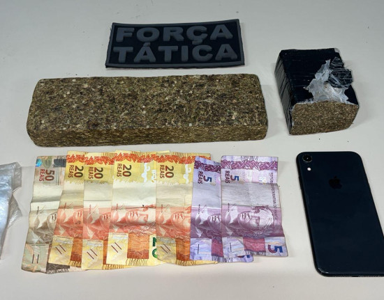 Dupla é presa por tráfico de drogas no município de Valença do Piauí