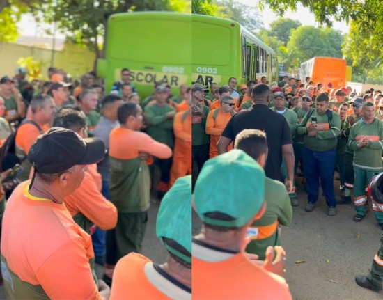 Coleta de lixo será retomada após acordo e fim de greve em Teresina