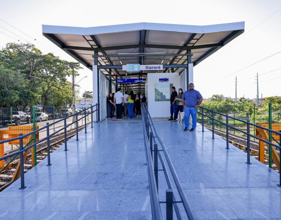 Estação Itararé é inaugurada com nova estrutura na zona Norte Teresina