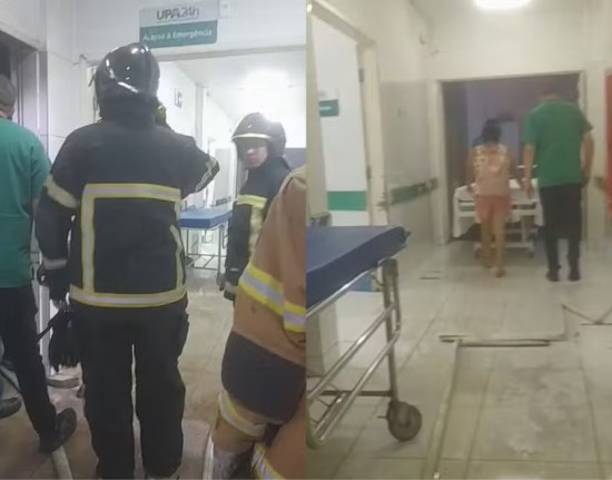 Princípio de incêndio atinge UPA do Promorar em Teresina e unidade é interditada
