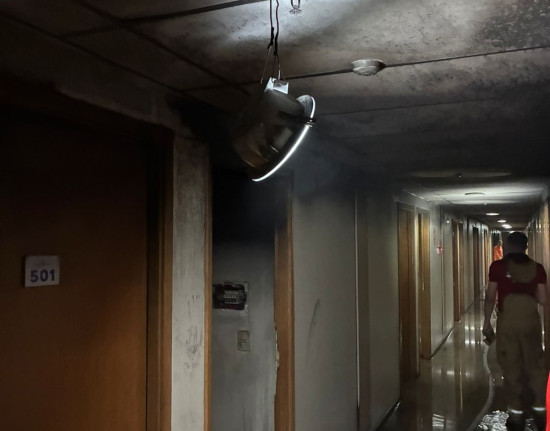 Incêndio em hotel deixa dois intoxicados na zona Leste de Teresina